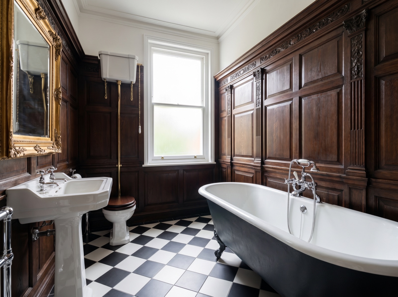 Heritage bathroom — a finished example of the heritage look.